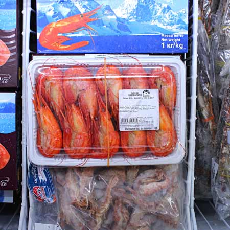 Креветка ЧИЛИМ или (Травяная),  L 40шт в кг, Курилы🦐